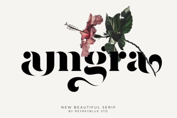 Amgra: A Modern Stencil Typeface for Distinctive Branding