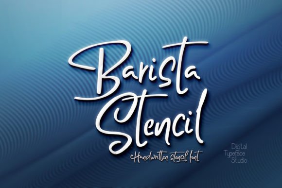 Barista Stencil: A Handwritten Typeface for Authentic Branding
