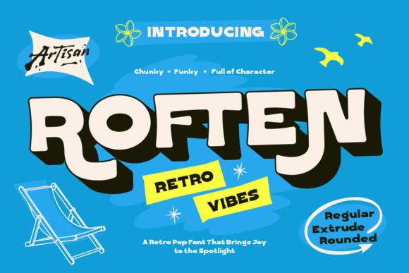 Bring Back the Groove: A Deep Dive into the Roften Typeface