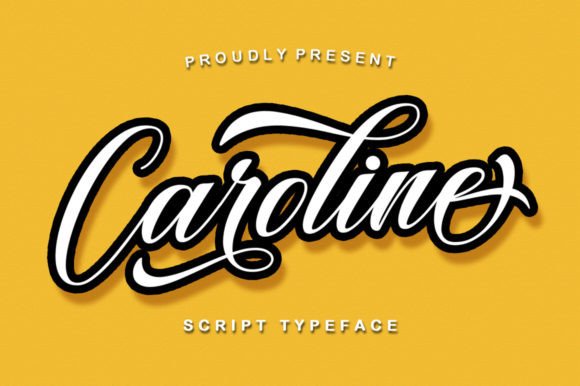 Caroline: The Retro Font That Brings Vintage Soul to Modern Design