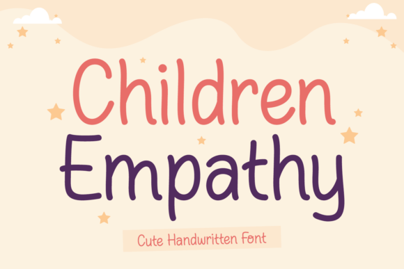 Children Empathy: A Font That Whispers Kindness