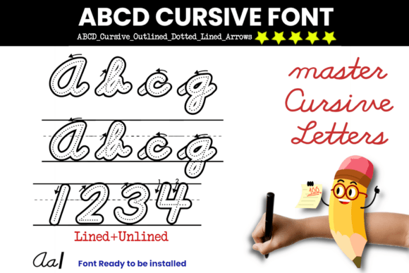 Discover the Charm of Cursive Handwriting Dotted