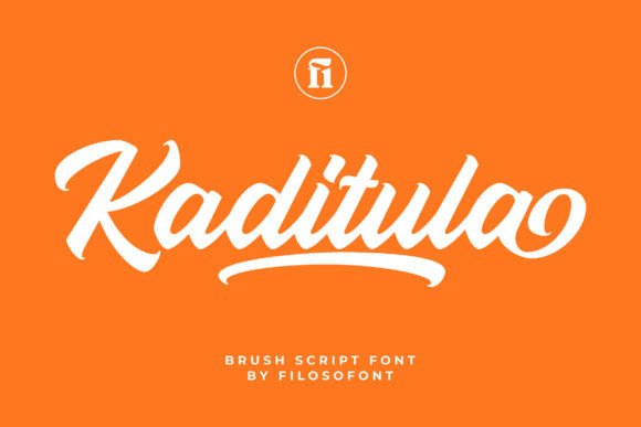 Kaditula: The Brush Script Font for Bold, Modern Projects
