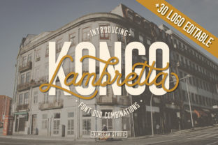 Lambretta Kongo Duo: A Font Pairing for Bold Brand Stories