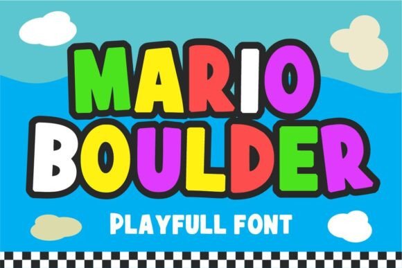Mario Boulder: A Friendly Font for Bold, Playful Designs