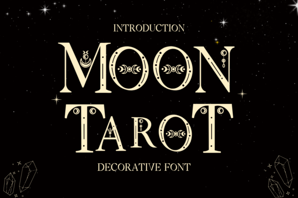 Moon Tarot: A Font That Weaves Cosmic Magic Into Your Designs