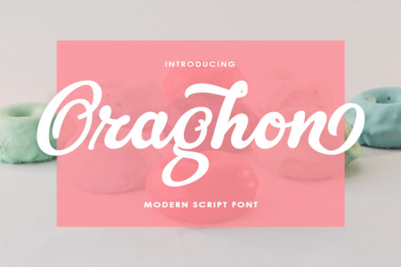 Oraghon: The Handwritten Font That Brings Authenticity to Your Brand