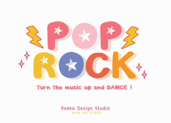 Pop Rock: Amplify Your Message with Bold Typography