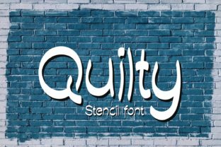 Quilty: The Stencil Font That Brings Handmade Charm to Your Brand