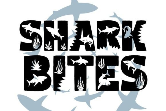 Shark Bites: A Bold Typeface That Commands Attention